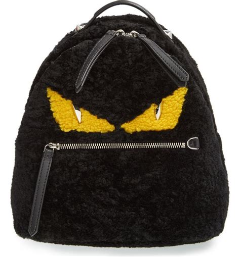 fendi mini monster plush backpack|Fendi monsters on sale.